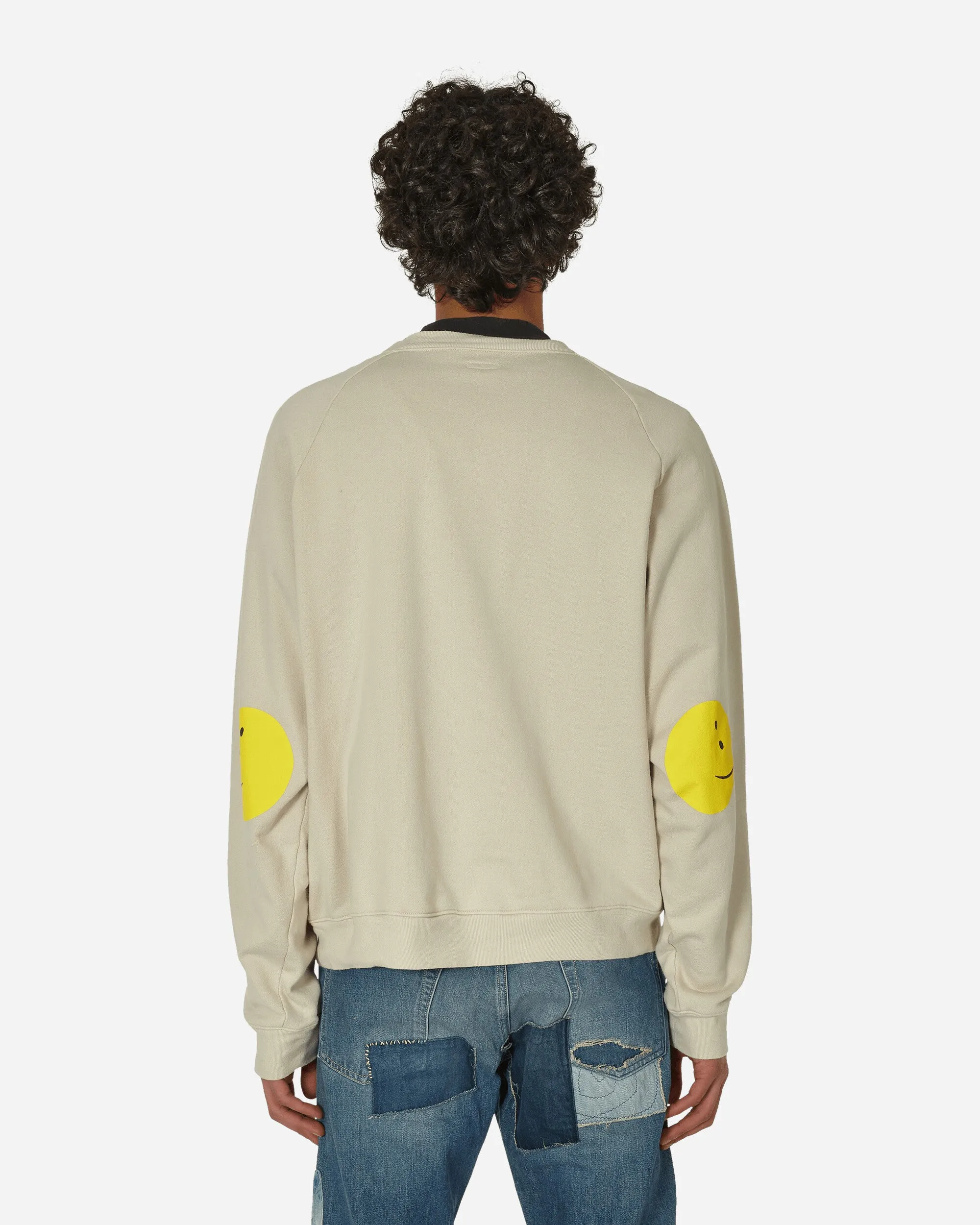 30/-SWT Strick x Pelz Grizzly Sweatshirt (Profil Rainbowy & Beethoven) Ecru
