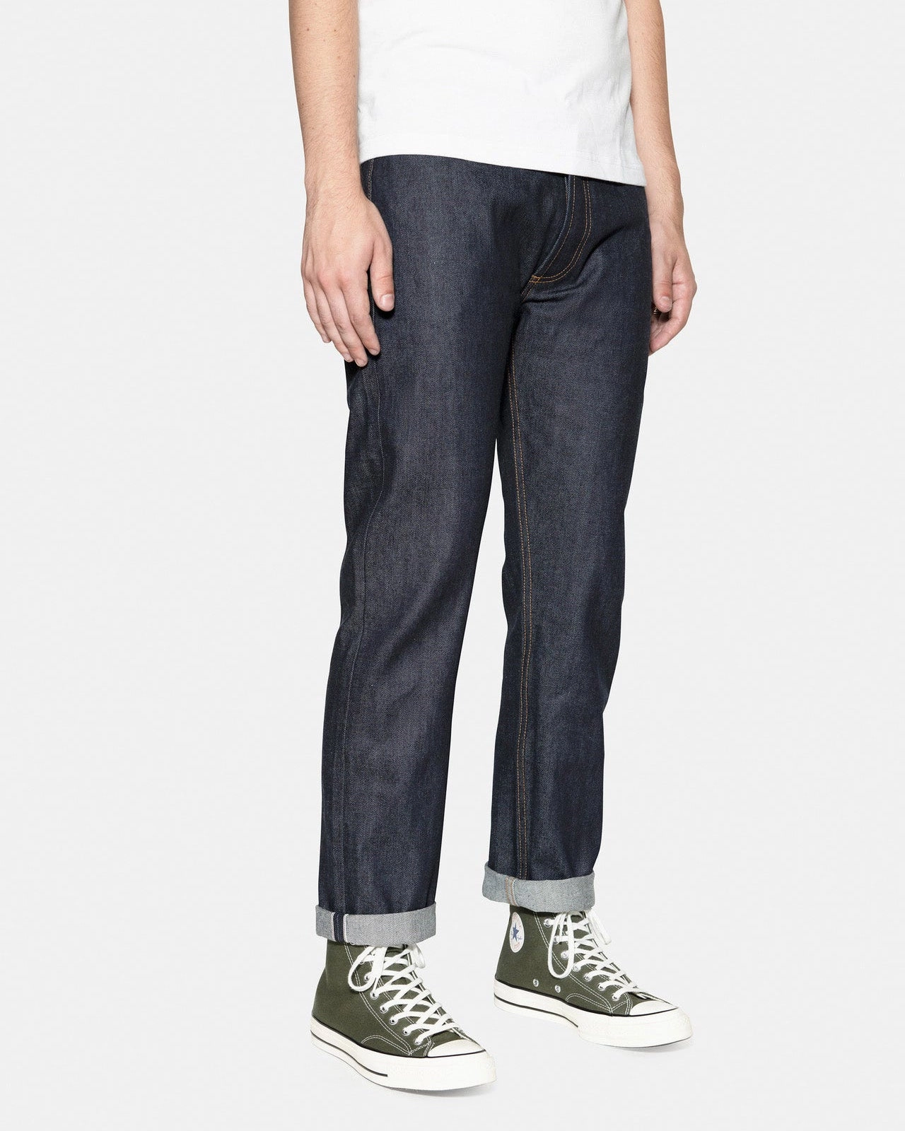 3sixteen CT-100x Classic Tapered Mens Jeans - Indigo Selvedge
