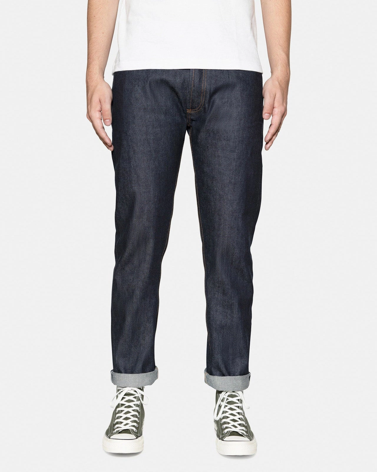 3sixteen CT-100x Classic Tapered Mens Jeans - Indigo Selvedge