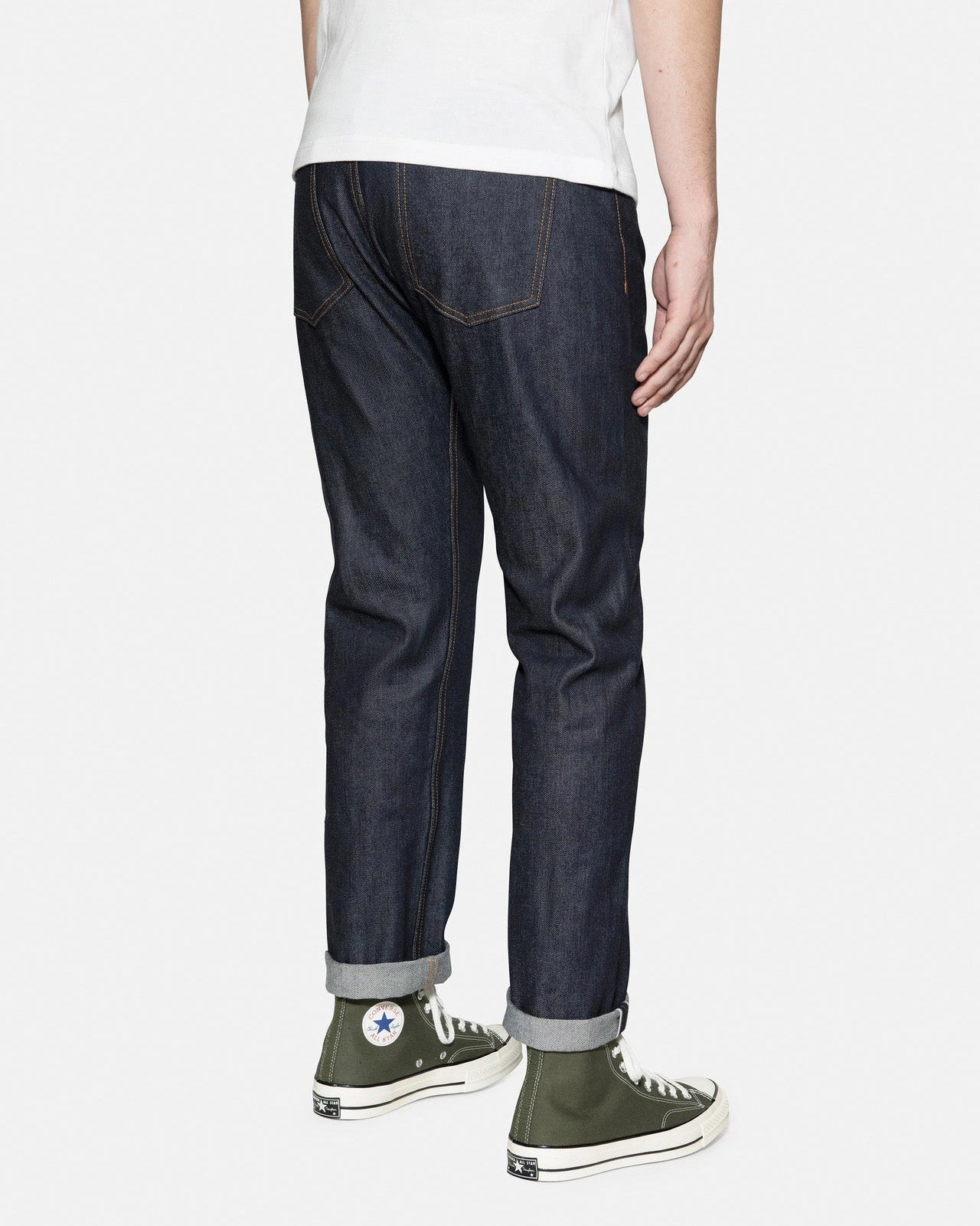 3sixteen CT-100x Classic Tapered Mens Jeans - Indigo Selvedge