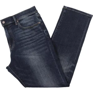 410 Herren Sportliche Jeans Dark Wash Gerade Bein