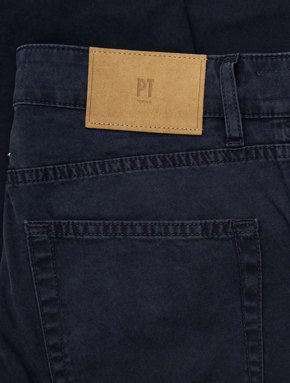 5-Taschen-Baumwolljeans Blau