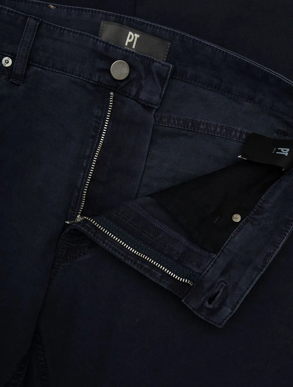 5-Taschen-Baumwolljeans Blau