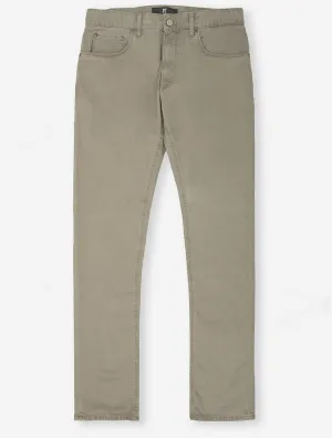 5-Taschen-Baumwolljeans Hellbraun