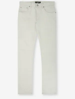 5-Taschen-Baumwolljeans Stein