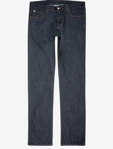 5-Taschen-Jeans in Marineblau