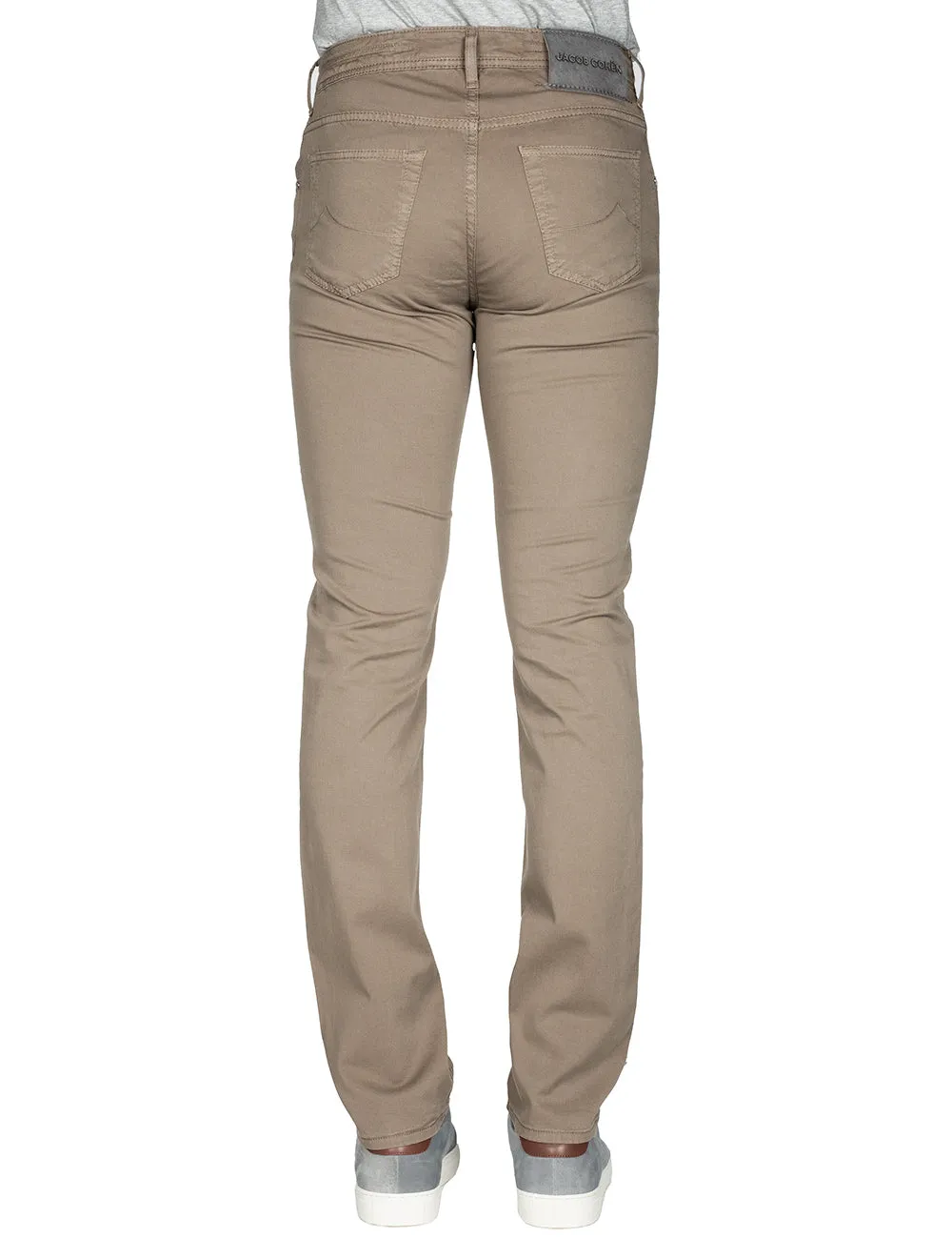 5-Taschen Nick Slim Jeans Dunkelbeige