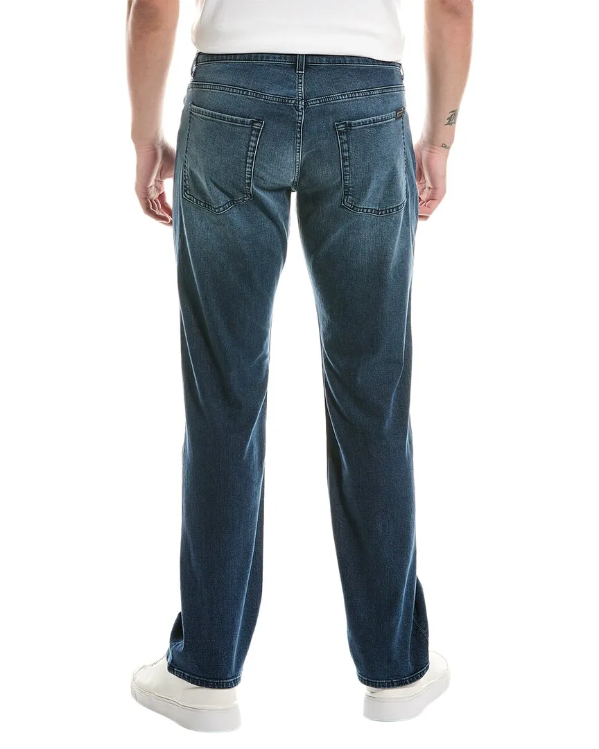 7 For All Mankind Austyn Squiggle Atlantic Slim Leg Jeans