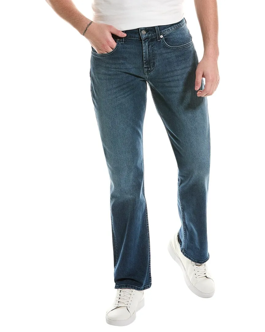 7 For All Mankind Austyn Squiggle Atlantic Slim Leg Jeans