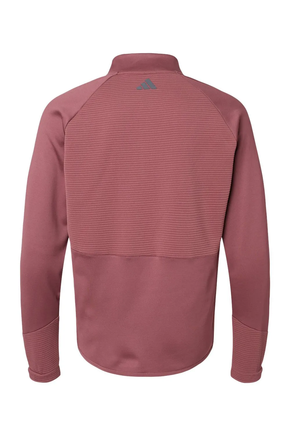 Adidas Herren 1/4-Zip Sweatshirt - Gedämpftes Karmesinrot