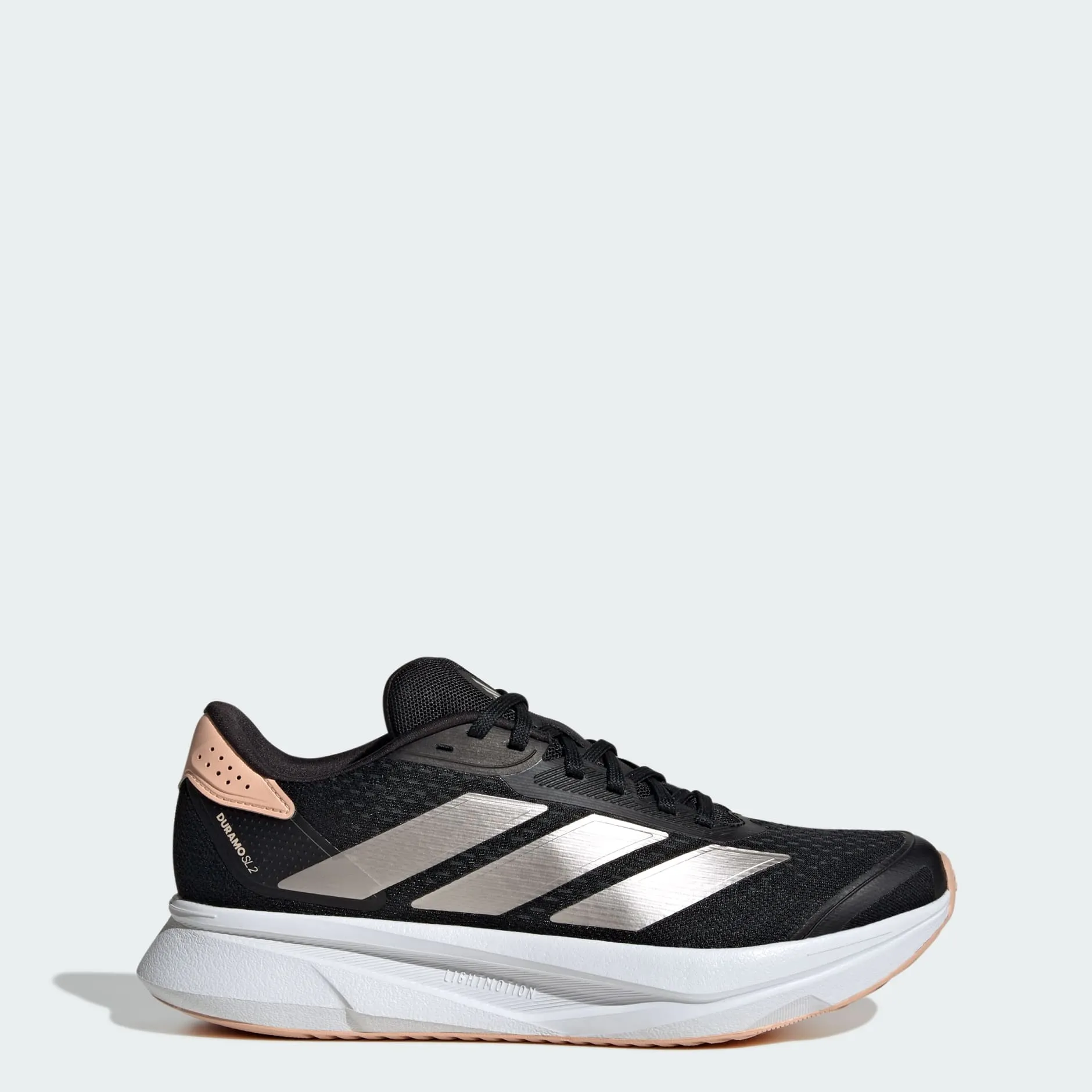 ADIDAS DAMEN DURAMO SL 2 SCHWARZ/KORALLEN LAUFSCHUHE