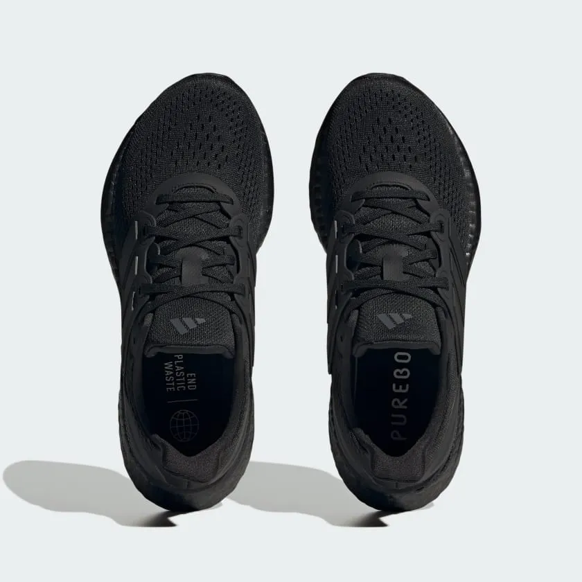 ADIDAS DAMEN PUREBOOST 23 SCHWARZE SCHUHE