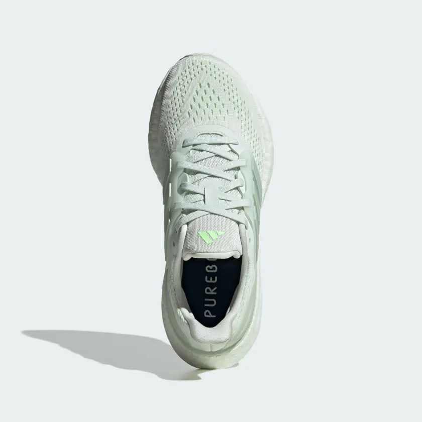 ADIDAS DAMEN PUREBOOST 23 GRÜNE SCHUHE