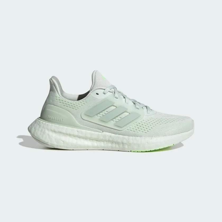 ADIDAS DAMEN PUREBOOST 23 GRÜNE SCHUHE