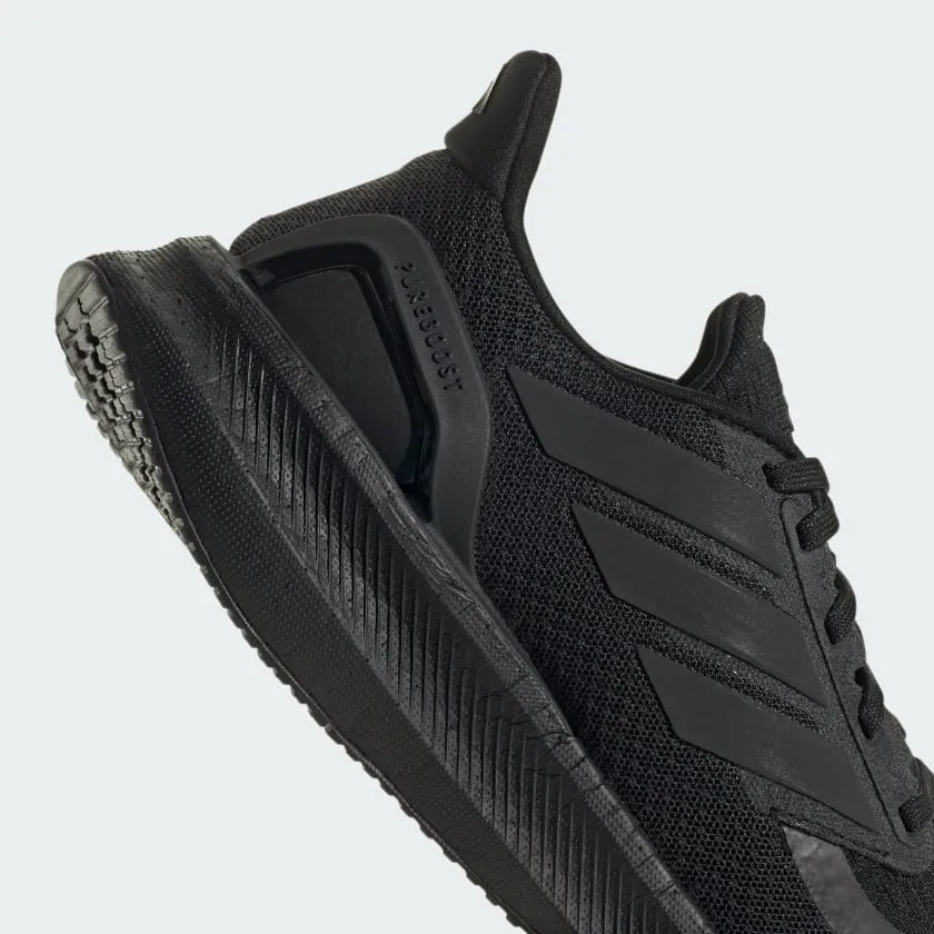 ADIDAS DAMEN PUREBOOST 5 TRIPLE BLACK LAUFSCHUHE
