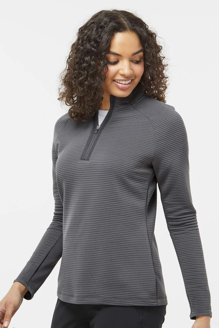 Adidas Damen Spacer 1/4-Zip Sweatshirt - Grau