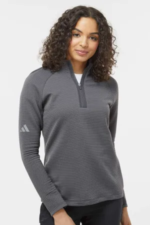Adidas Damen Spacer 1/4-Zip Sweatshirt - Grau
