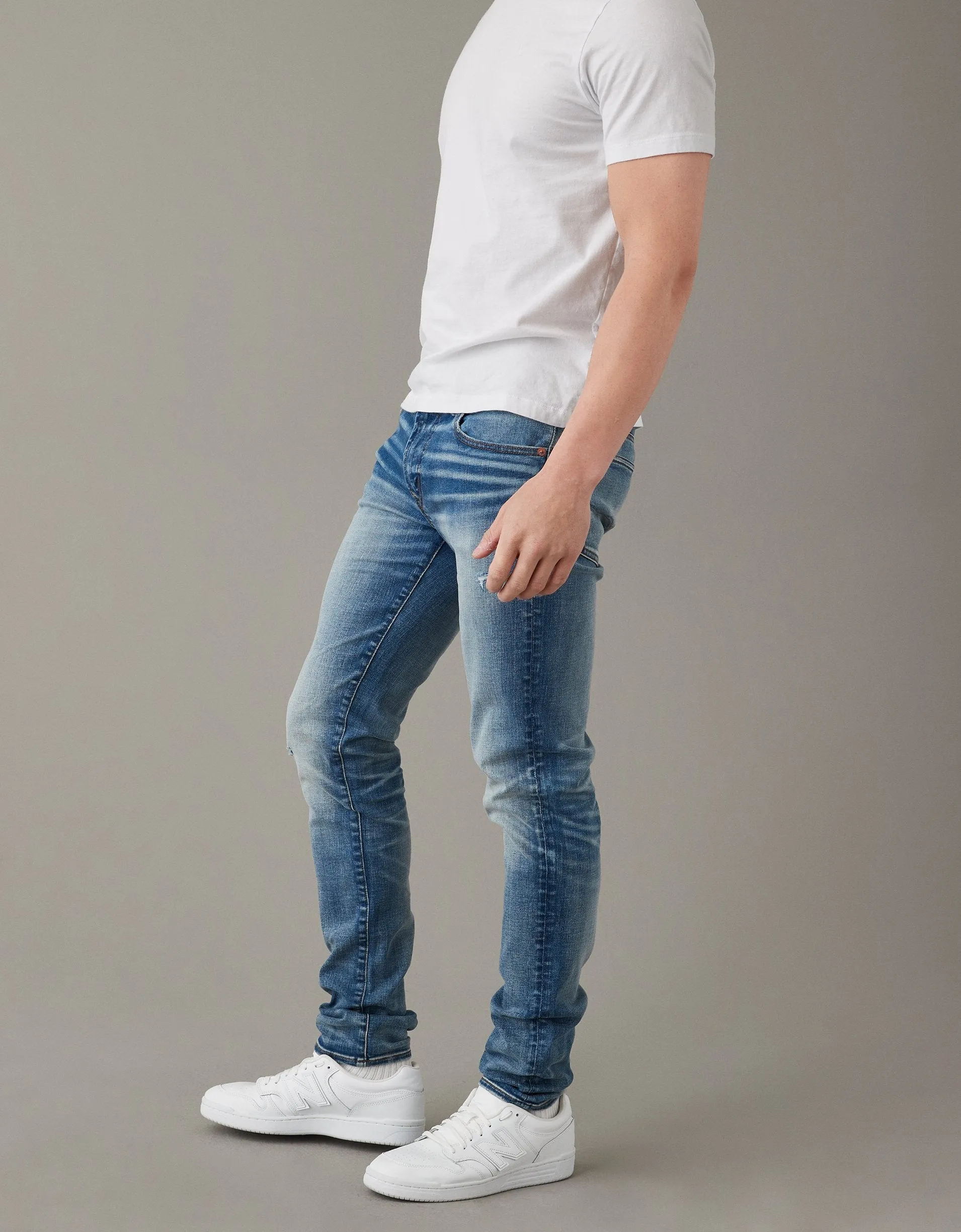 AE AirFlex  Used-Look Skinny Jeans