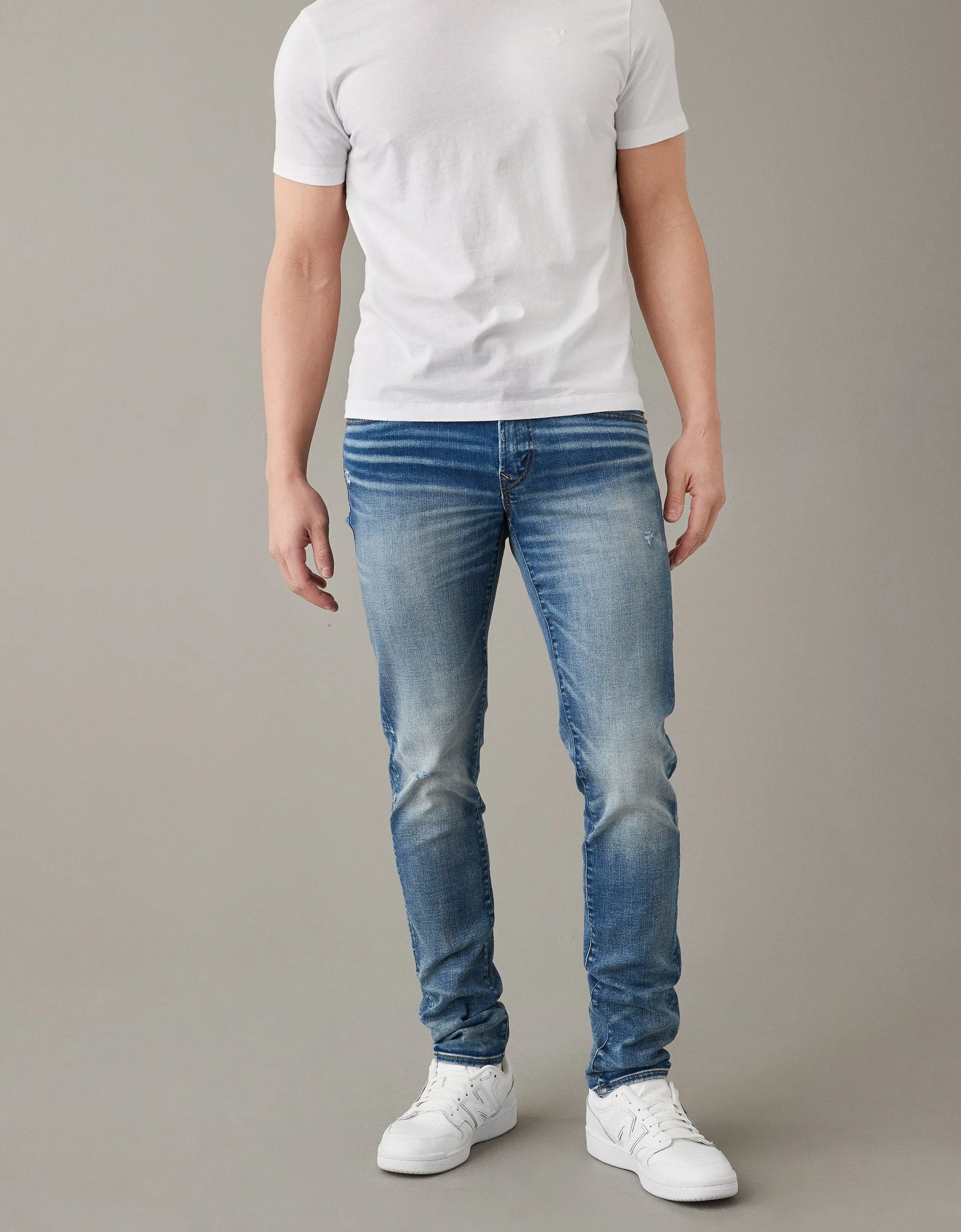 AE AirFlex  Used-Look Skinny Jeans