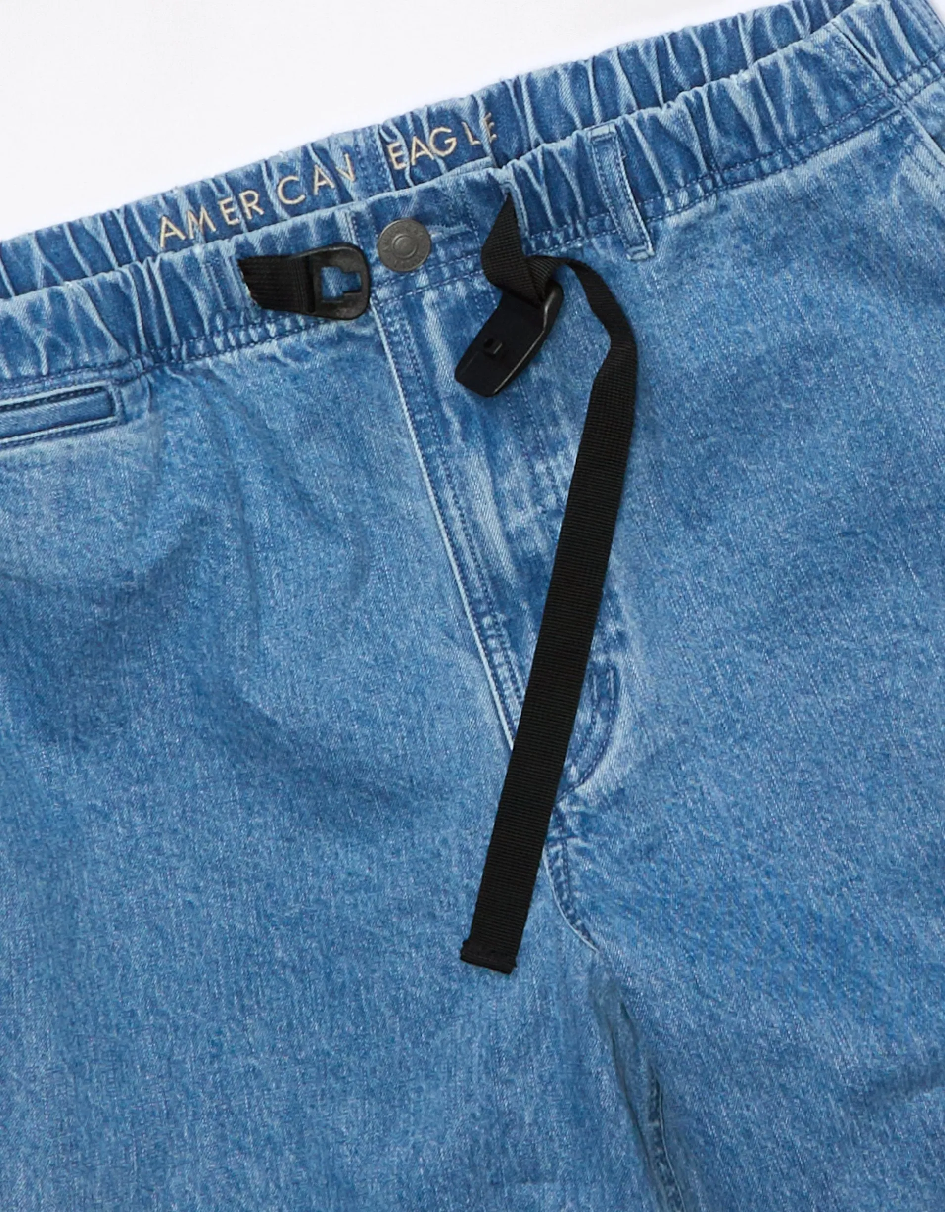 AE Gürtel-Loose-Jeans