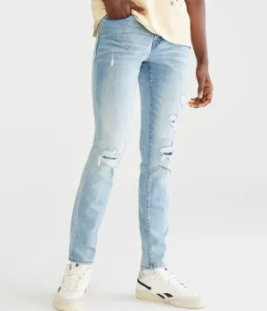 Aeropostale Herren Super Skinny Premium Max Stretch Jeans mit Coolmax-Technologie