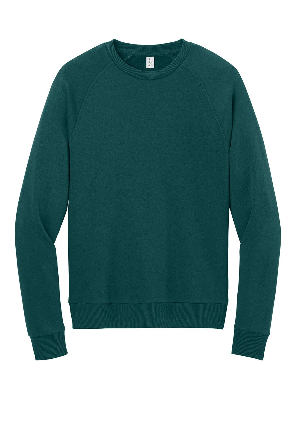 Allmade Herren CVC-Fleece Pullover - Tiefseegrün