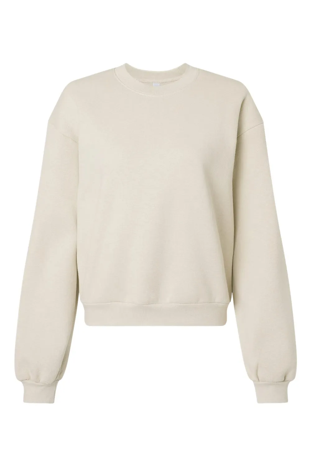 American Apparel Herren ReFlex Fleece Crewneck Sweatshirt - Knochenfarbe
