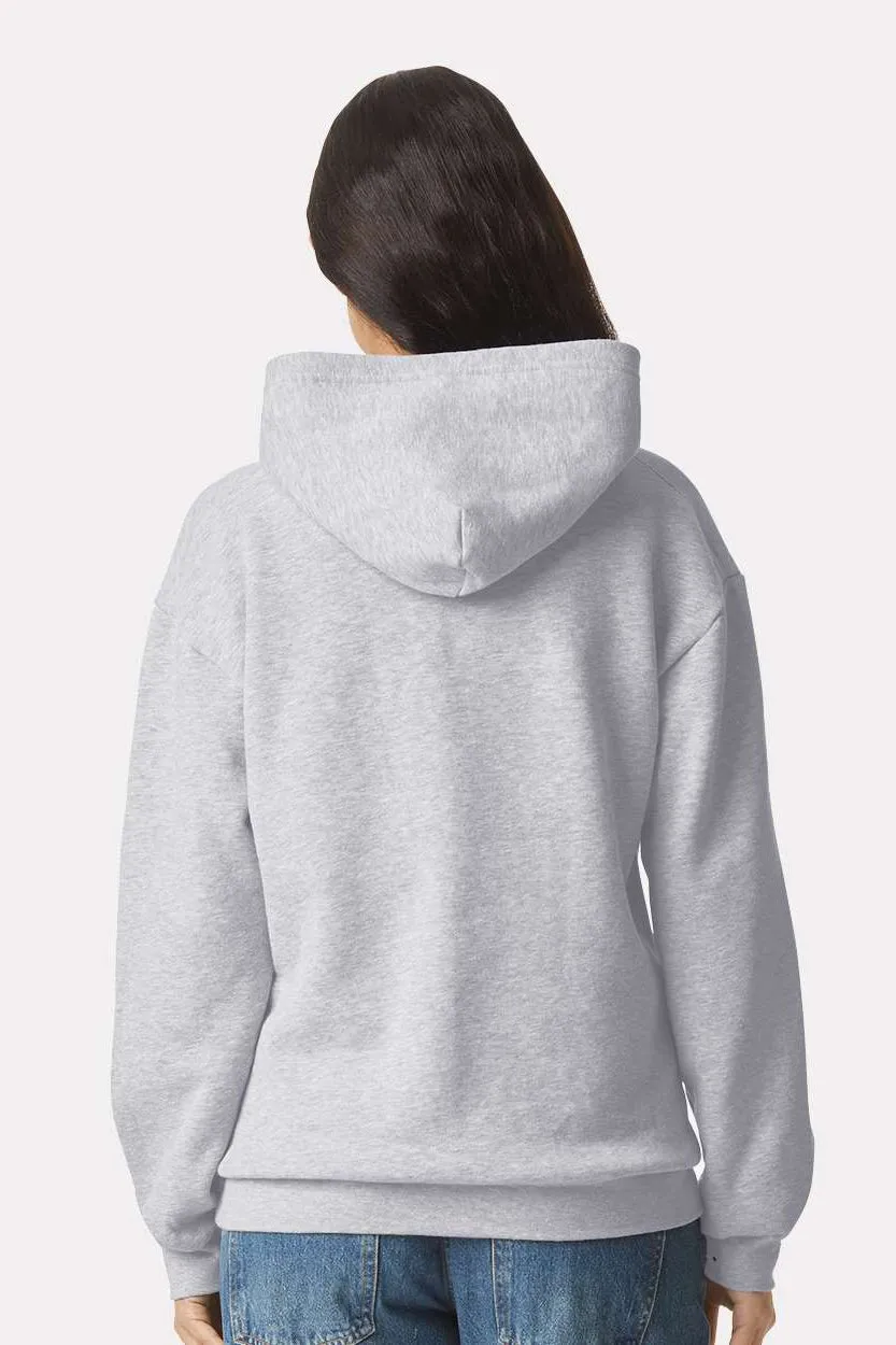 American Apparel Herren ReFlex Fleece Kapuzenpullover mit Kangaroo-Tasche - Heather Grey
