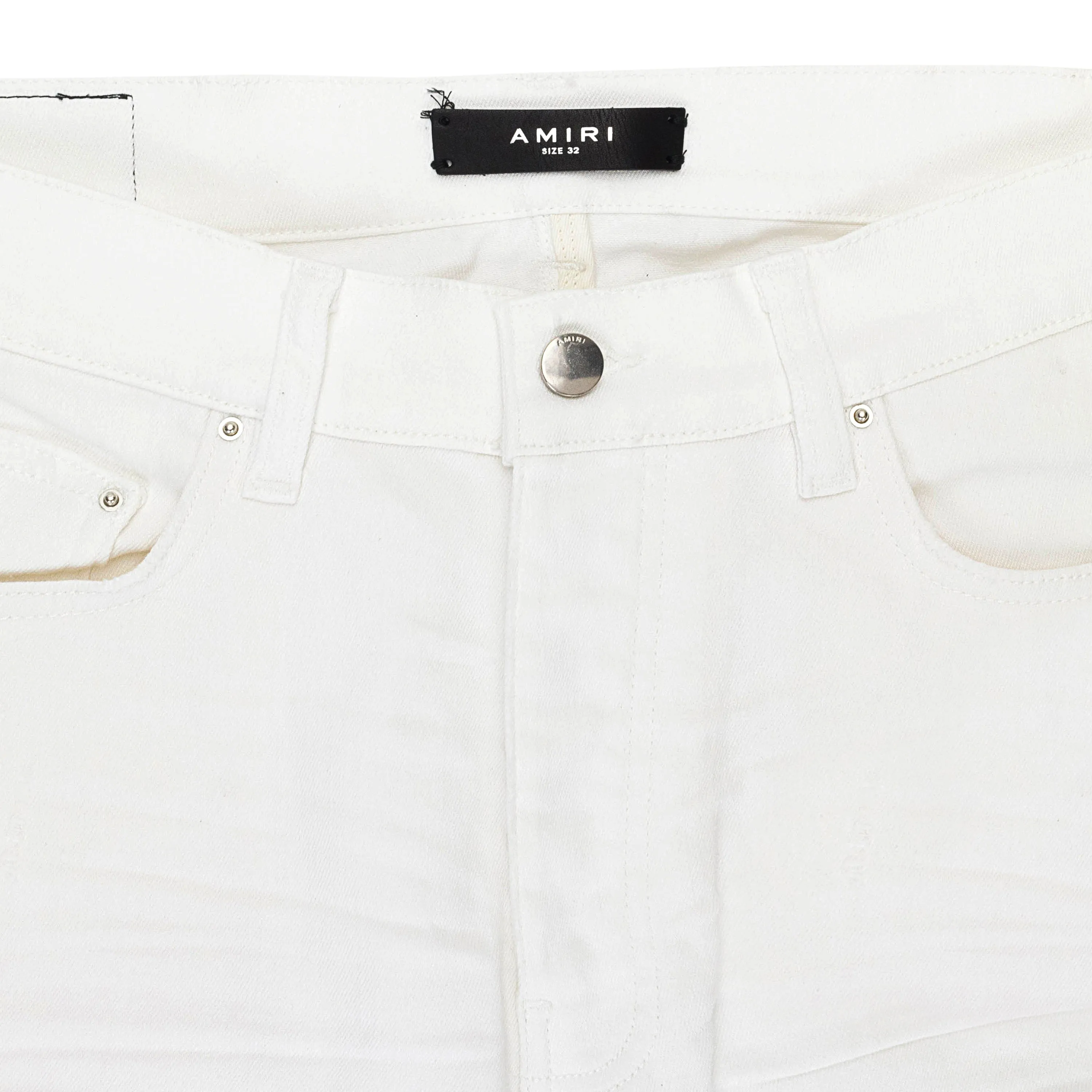 AMIRI MX1 WEIßE SKINNY JEANS
