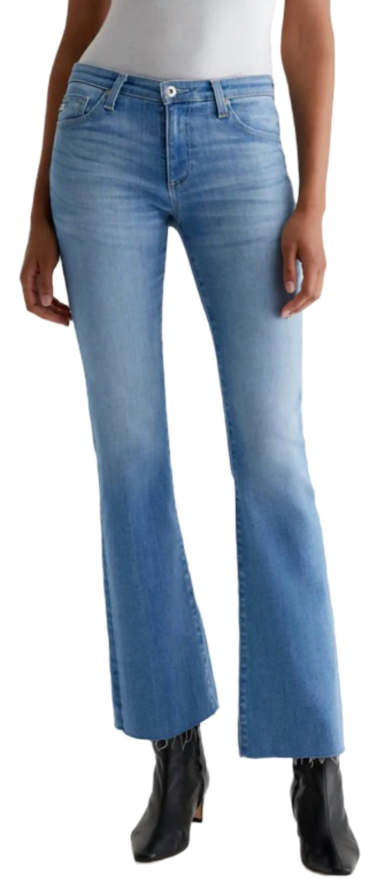 Angel Low-Rise Bootcut Jeans