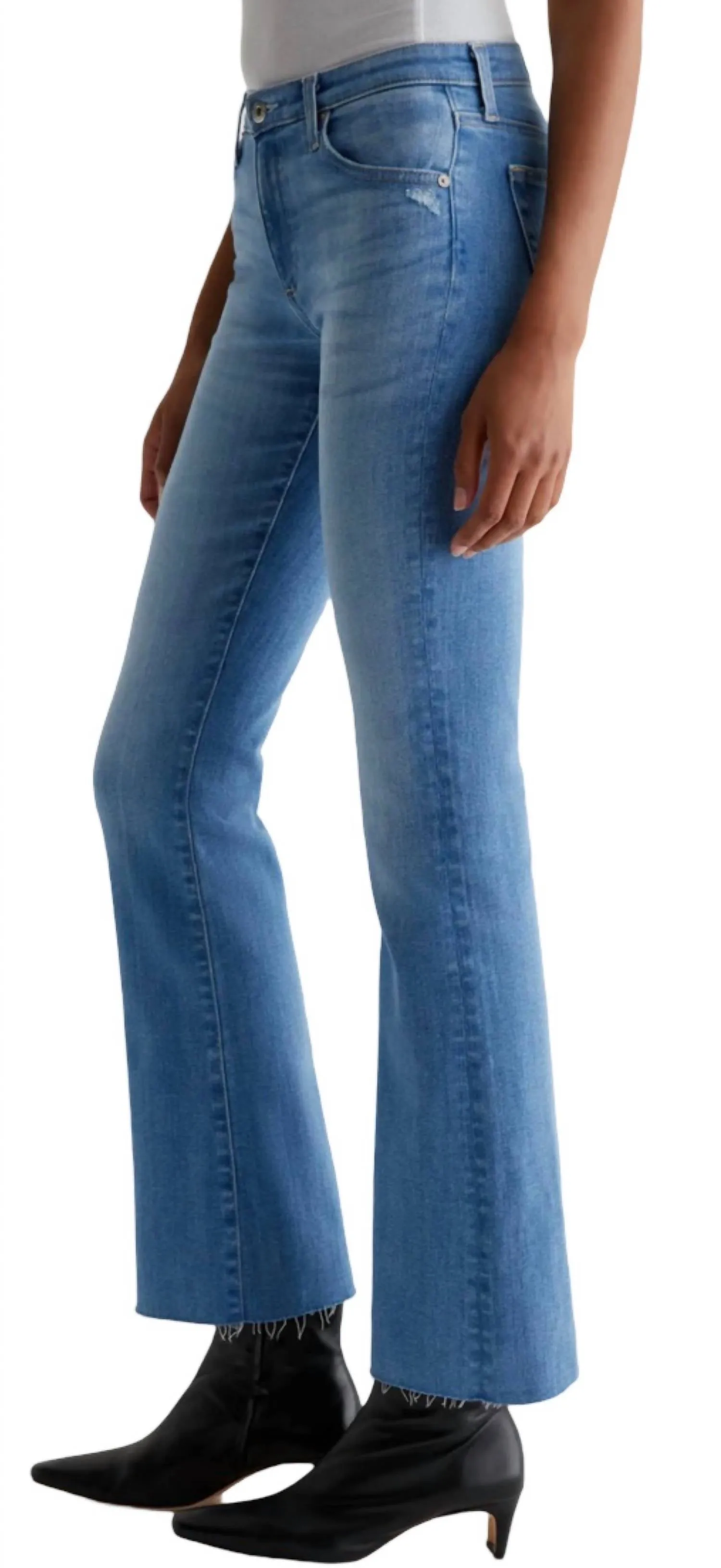 Angel Low-Rise Bootcut Jeans
