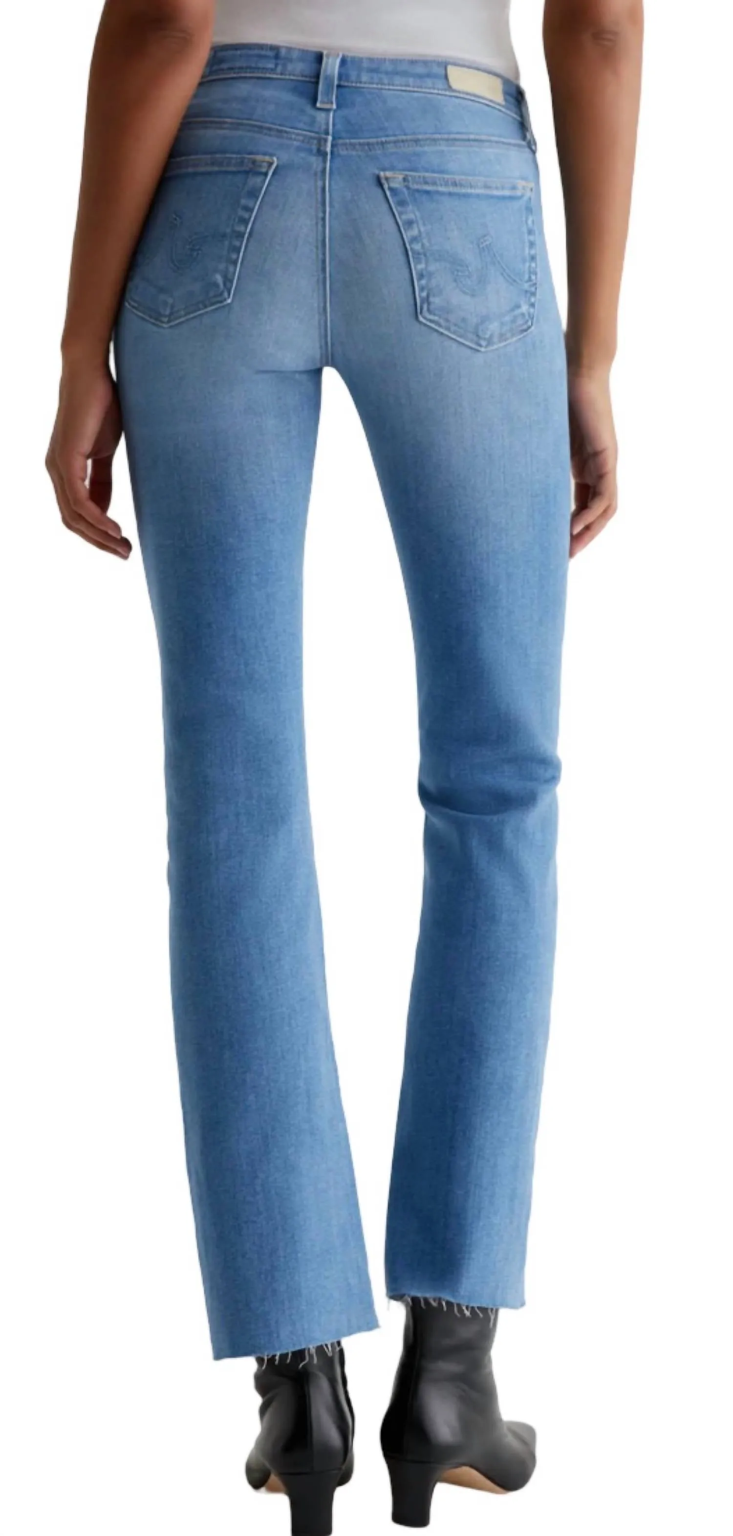 Angel Low-Rise Bootcut Jeans