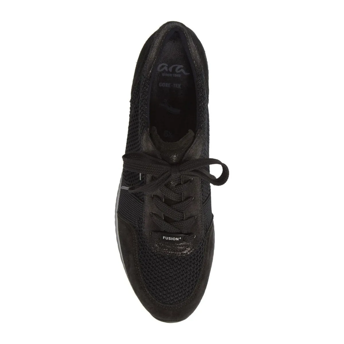 Ara Damen Lila Schwarz Gore-Tex® wasserdichte Ara Schuhe
