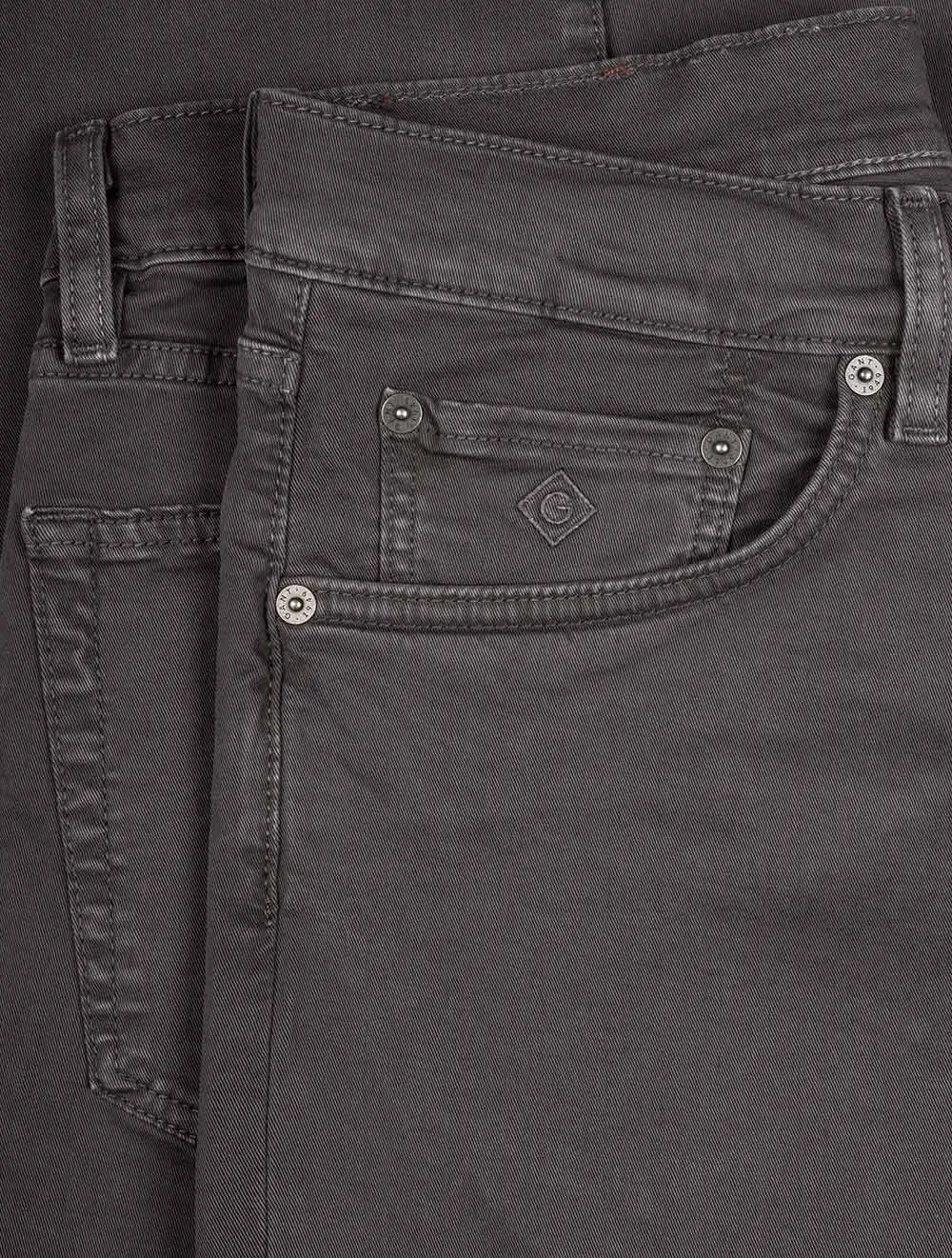 Arley Regular Fit Wüstenjeans Anthrazit