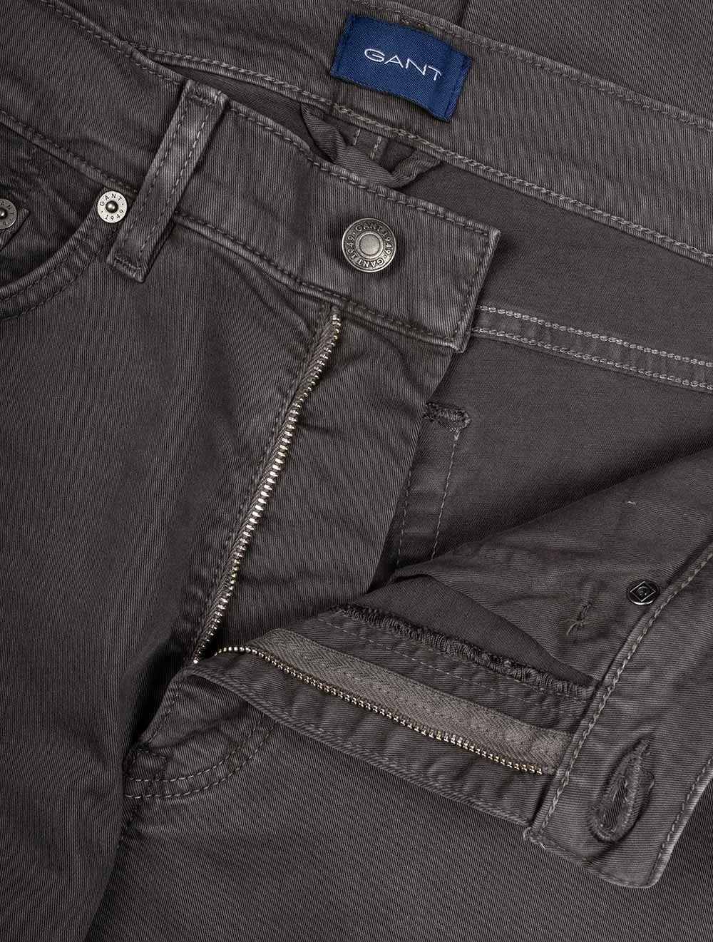 Arley Regular Fit Wüstenjeans Anthrazit