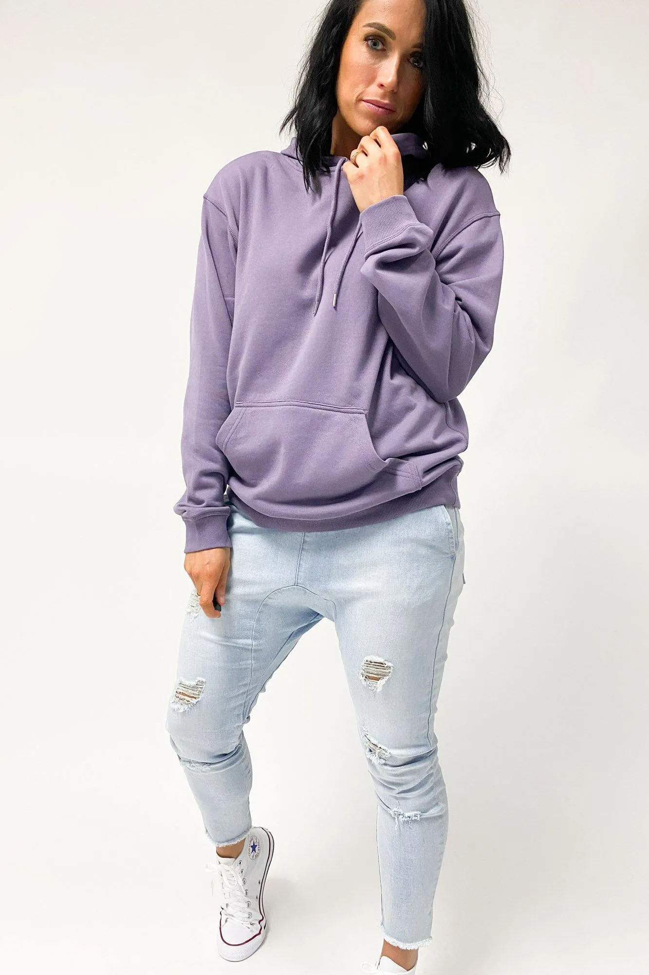 Als Colour Premium Kapuze Mauve