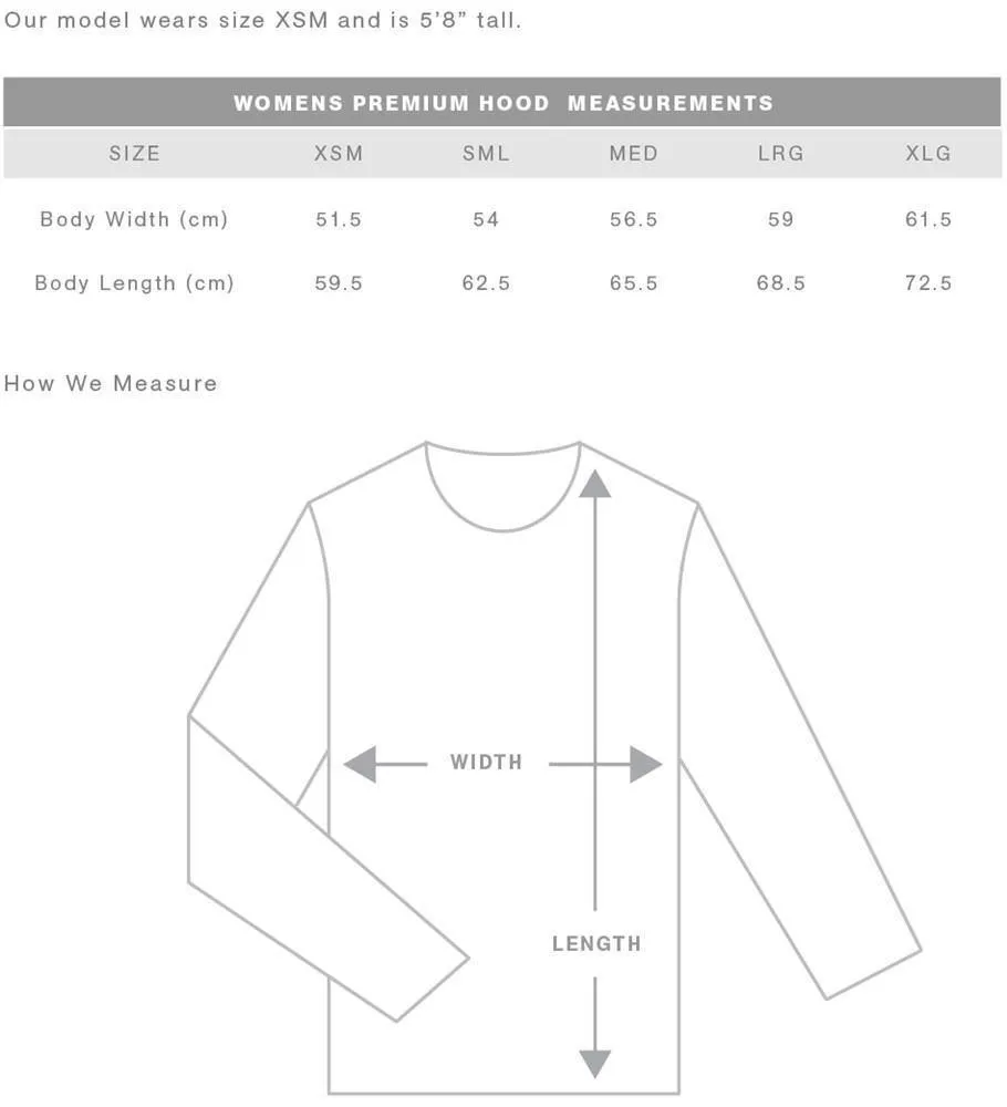 AS Colour Premium Kapuzenpullover Weiß Meliert