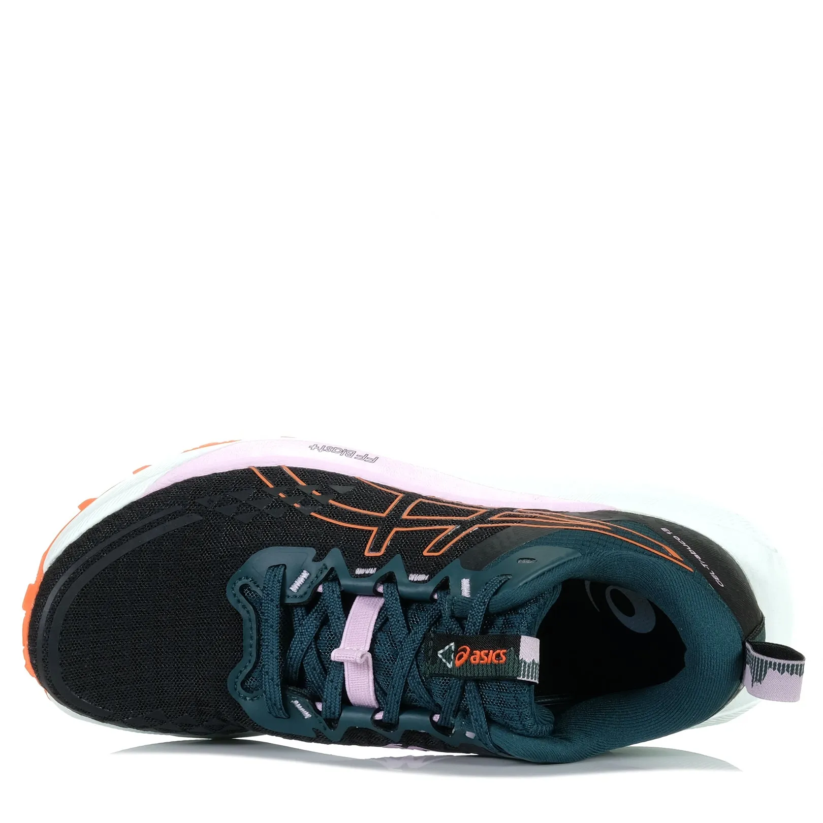 Asics Trabuco 13 Damen Schwarz/Nova Orange