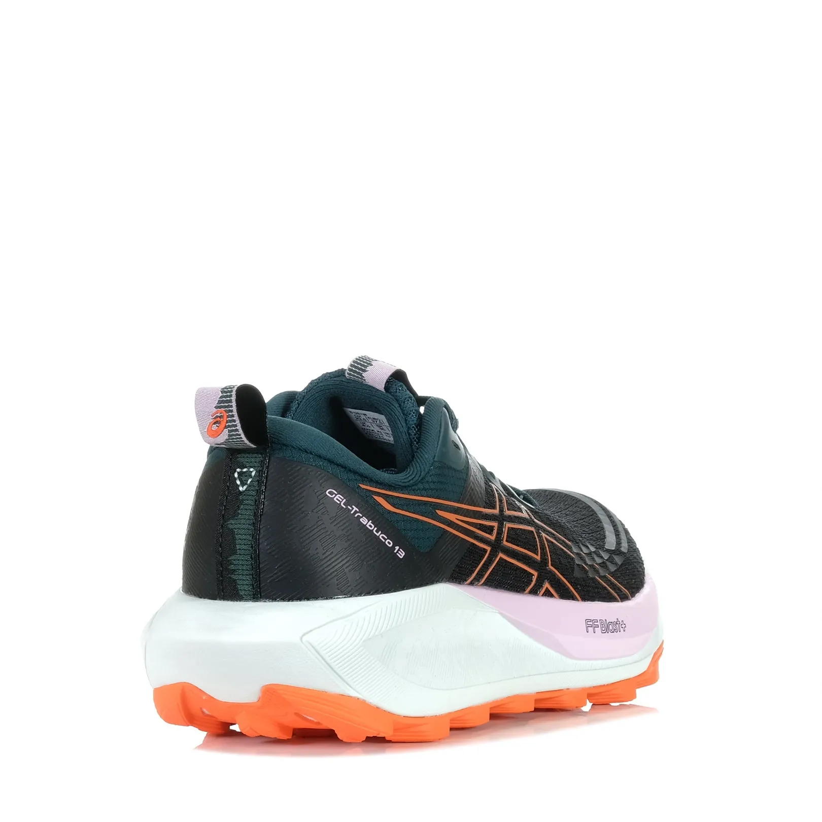 Asics Trabuco 13 Damen Schwarz/Nova Orange