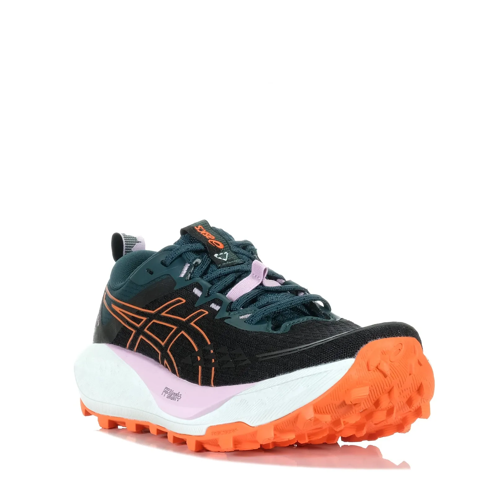 Asics Trabuco 13 Damen Schwarz/Nova Orange