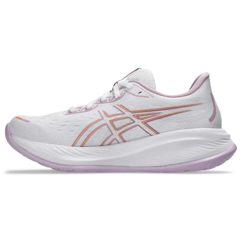 ASICS DAMEN GEL CUMULUS 26 WEIß/HELLES UBE SCHUHE