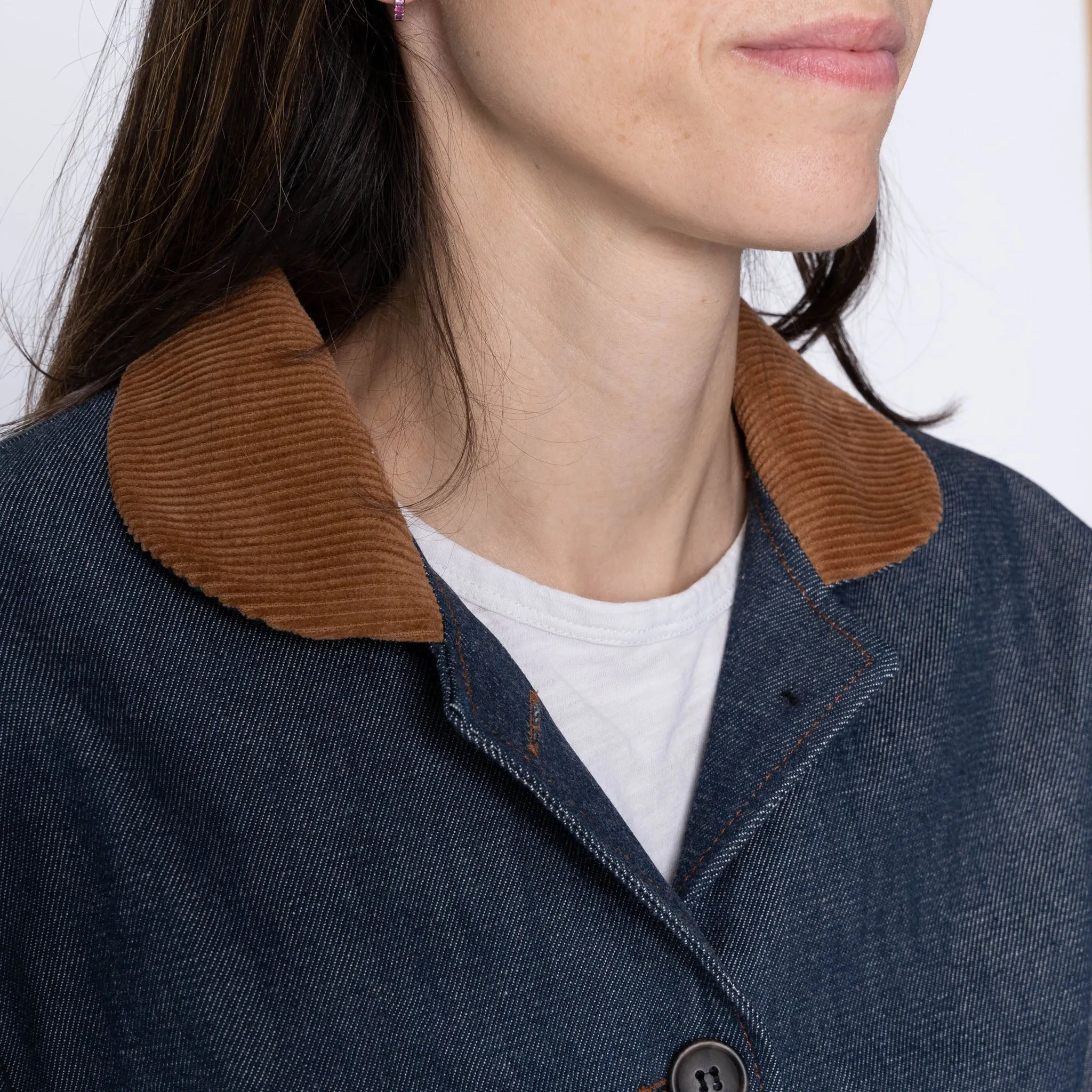 Balmoral Jacket - Natürliches Indigo Denim