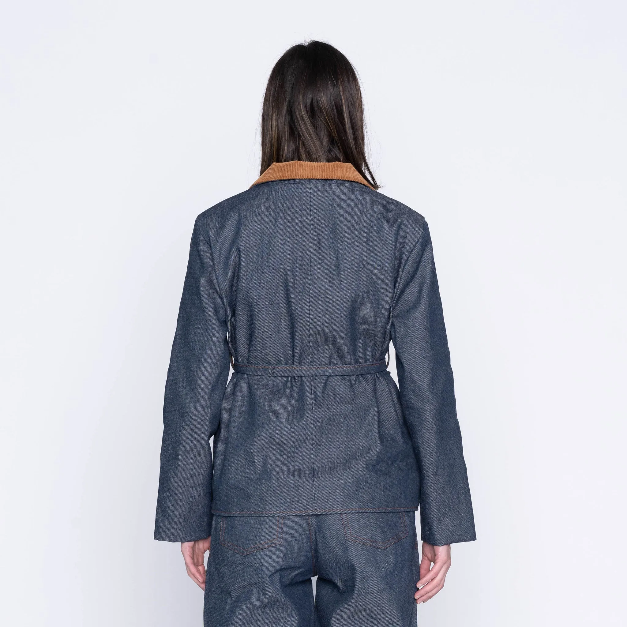 Balmoral Jacket - Natürliches Indigo Denim