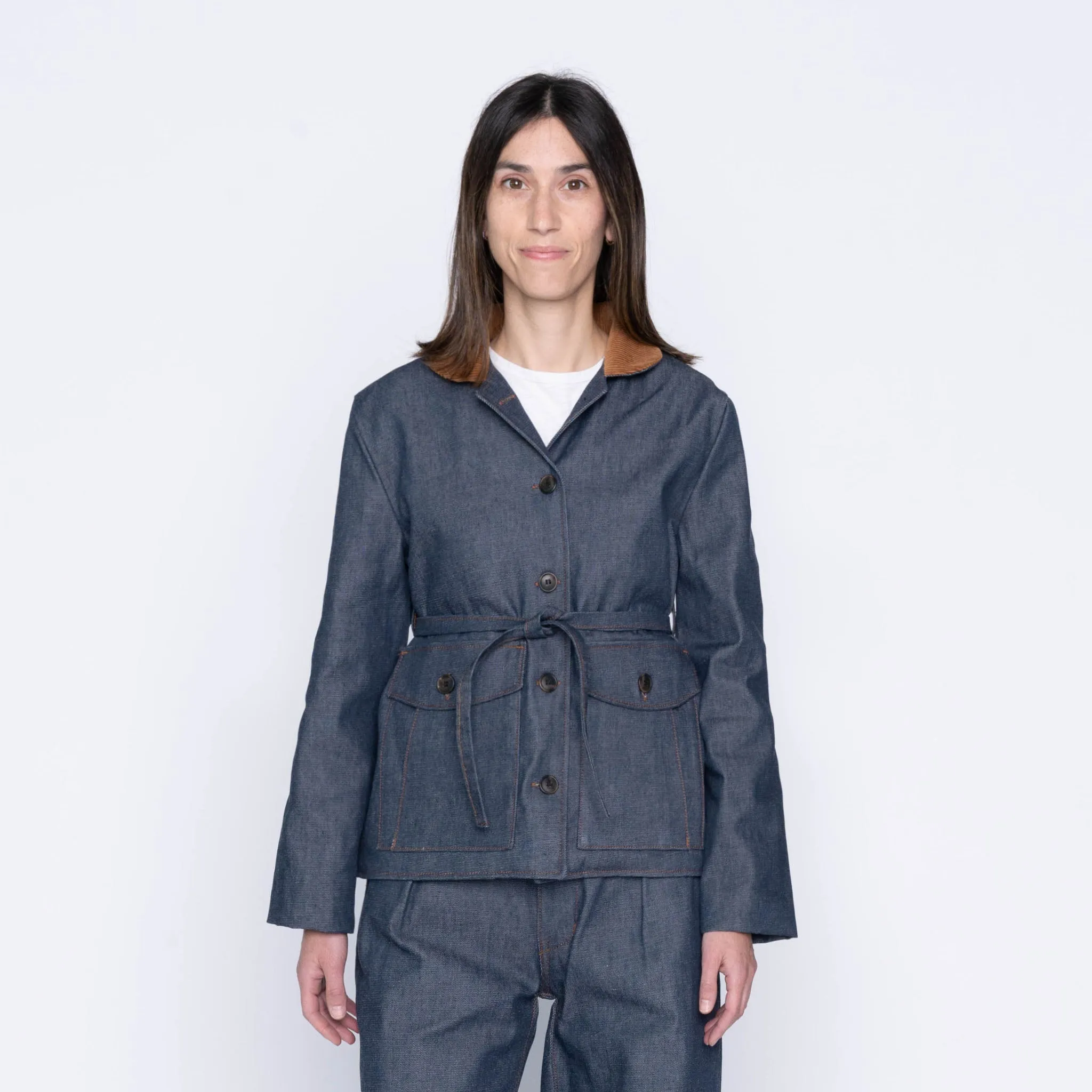 Balmoral Jacket - Natürliches Indigo Denim