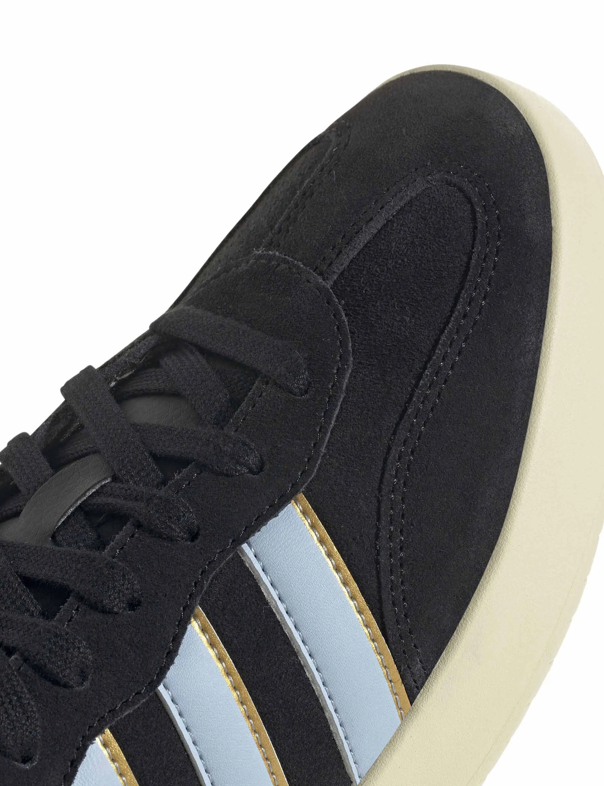 Barreda Schuhe - Kernschwarz/Wunderblau/Gold Metallic