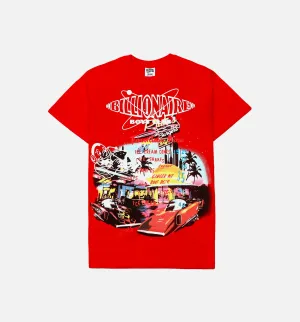 BB Shakes Kurzarm T-Shirt für Herren - Rot