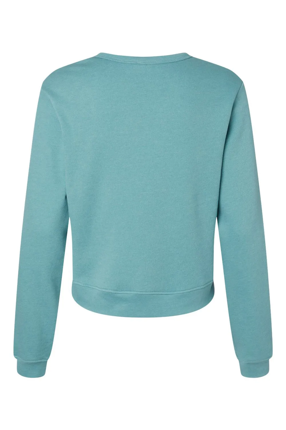 Bella   Canvas Damen Classic Crewneck Sweatshirt aus Sponge Fleece - Heather Blue Lagoon