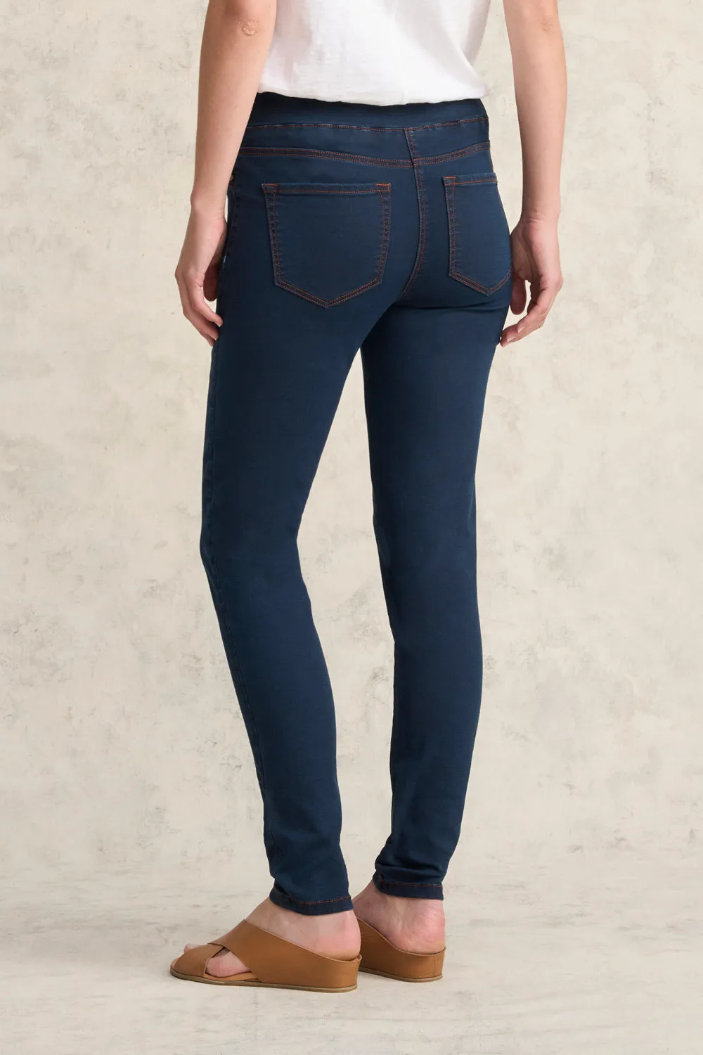 Bengajean® Skinny mit voller Länge - Klassisches Denim-Blau