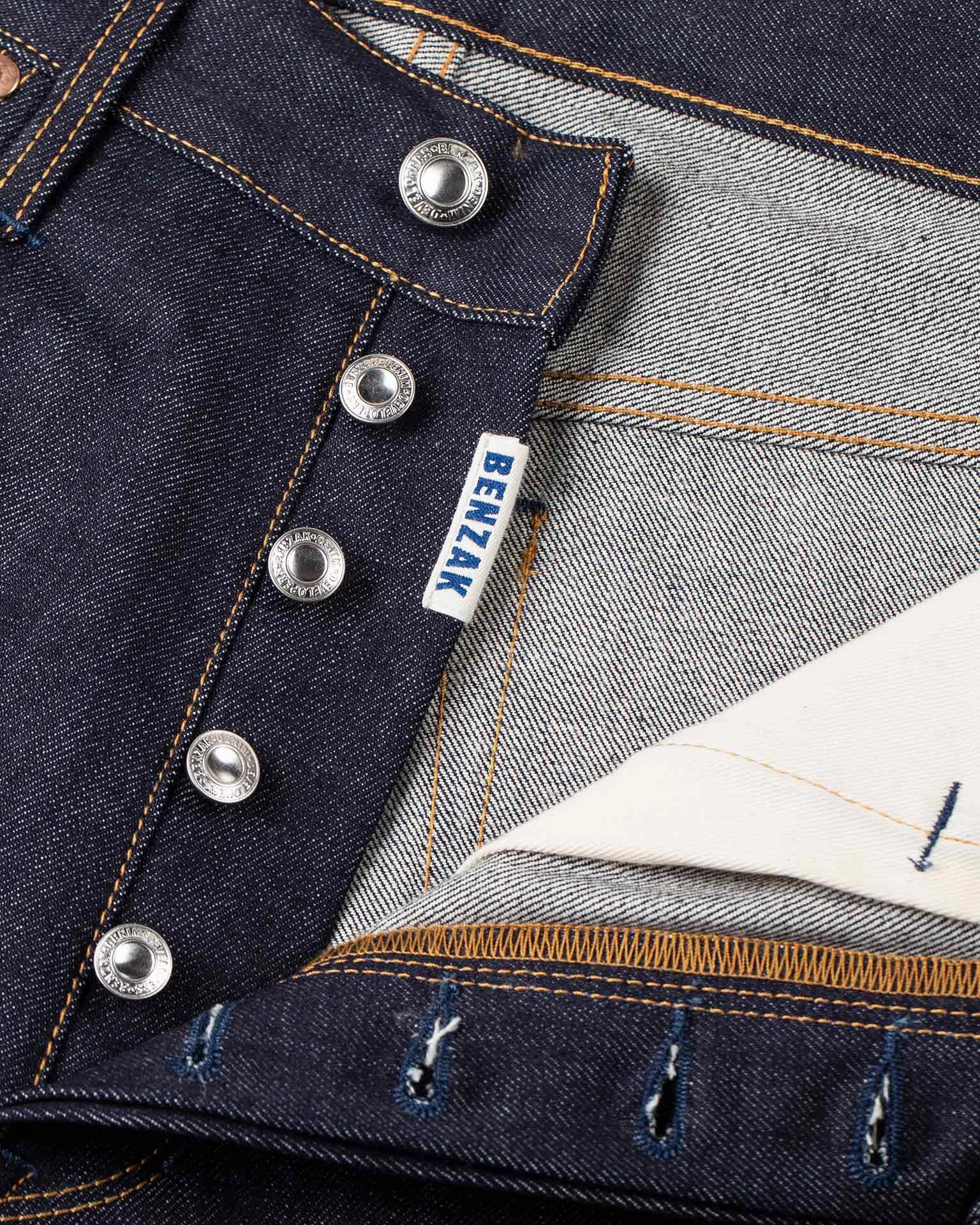 Benzak Denim Developers B-02 Regular Straight Mens Jeans - Special #2 15oz Vintage Indigo Selvedge