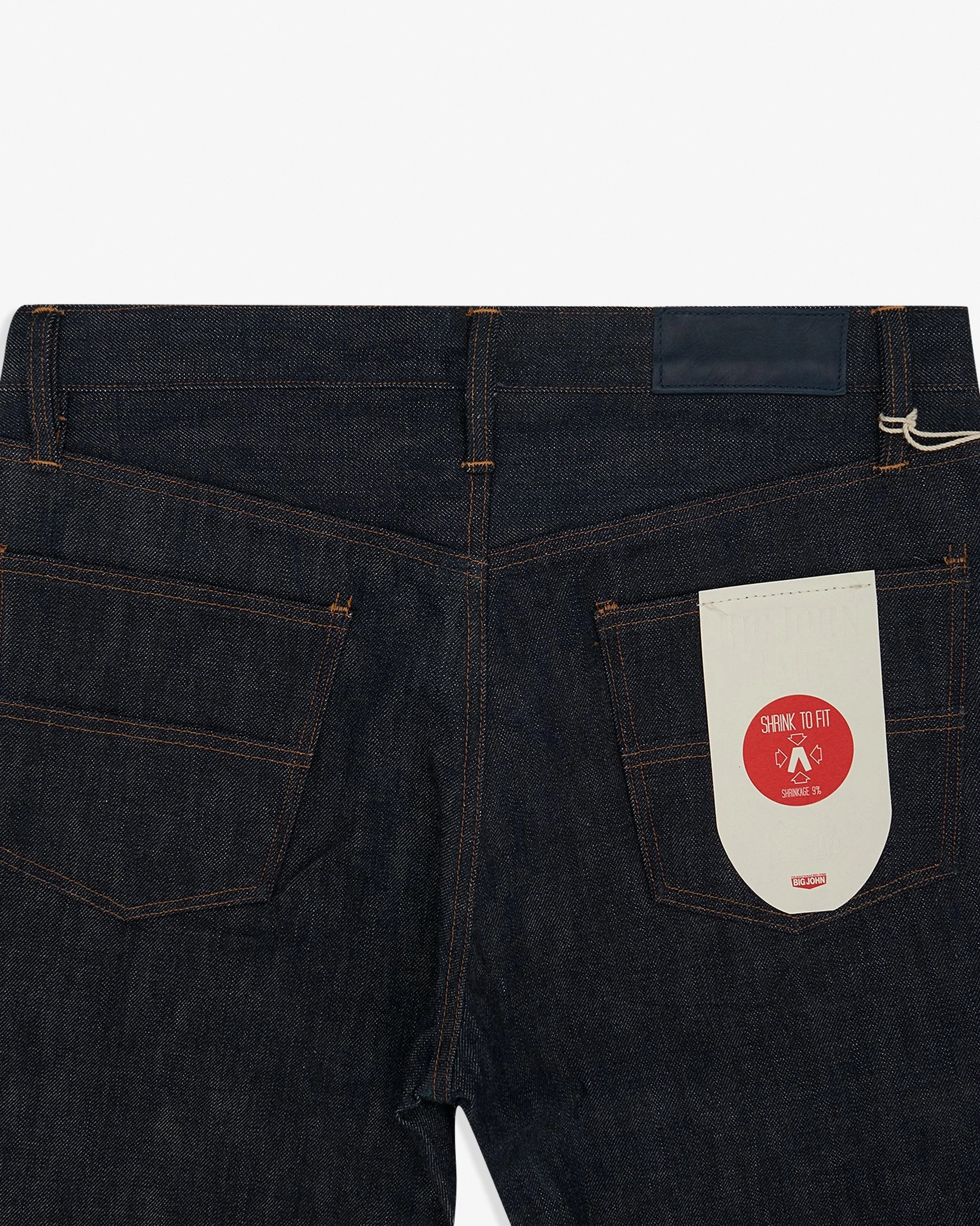 Big John RARE R008 Gerade Passform Herrenjeans - 15,5oz Unsanforized Selvedge Denim